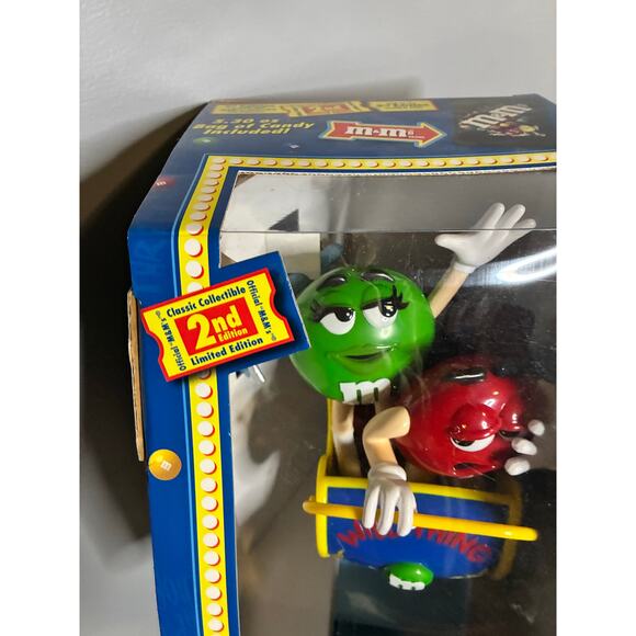 Vintage 2002 M&M’s Wild Thing Roller Coaster Candy Dispenser 2nd Edition Sealed - Picture 8 of 14